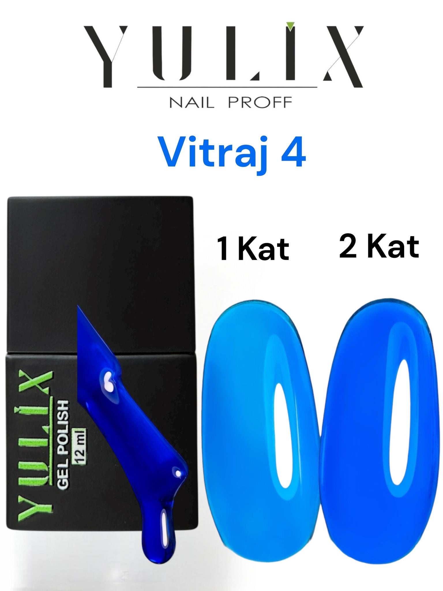 Yulix Vitraj Kalıcı Oje