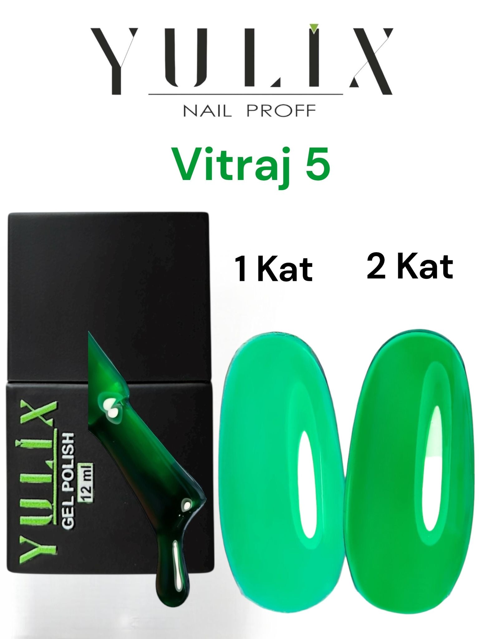 Yulix Vitraj Kalıcı Oje