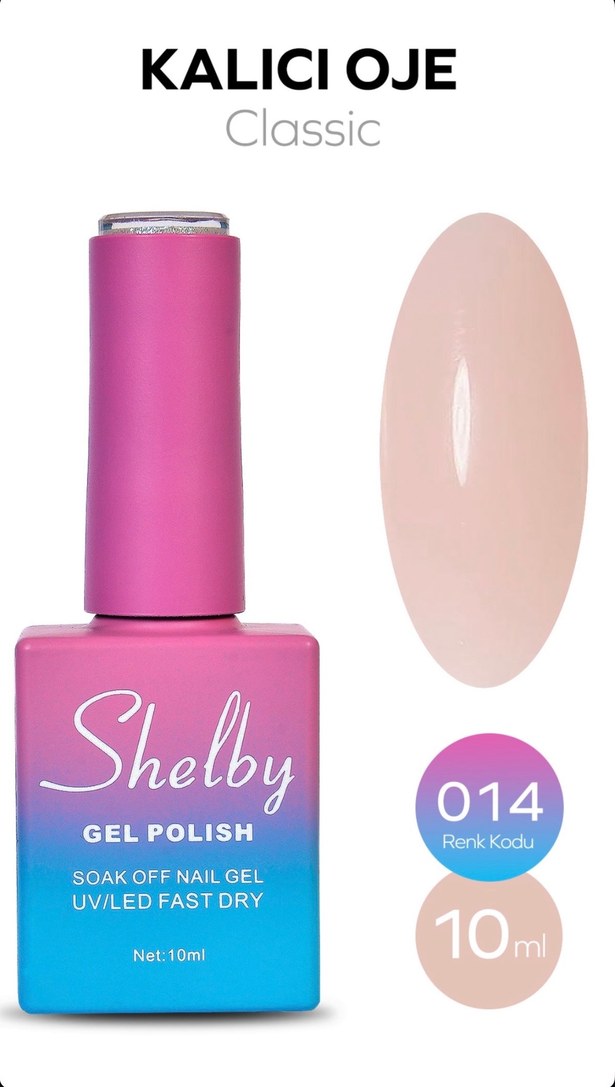 Shelby Kalıcı Oje No 14