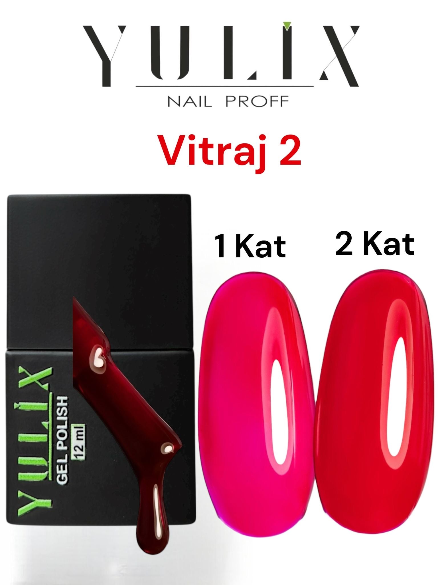 Yulix Vitraj Kalıcı Oje