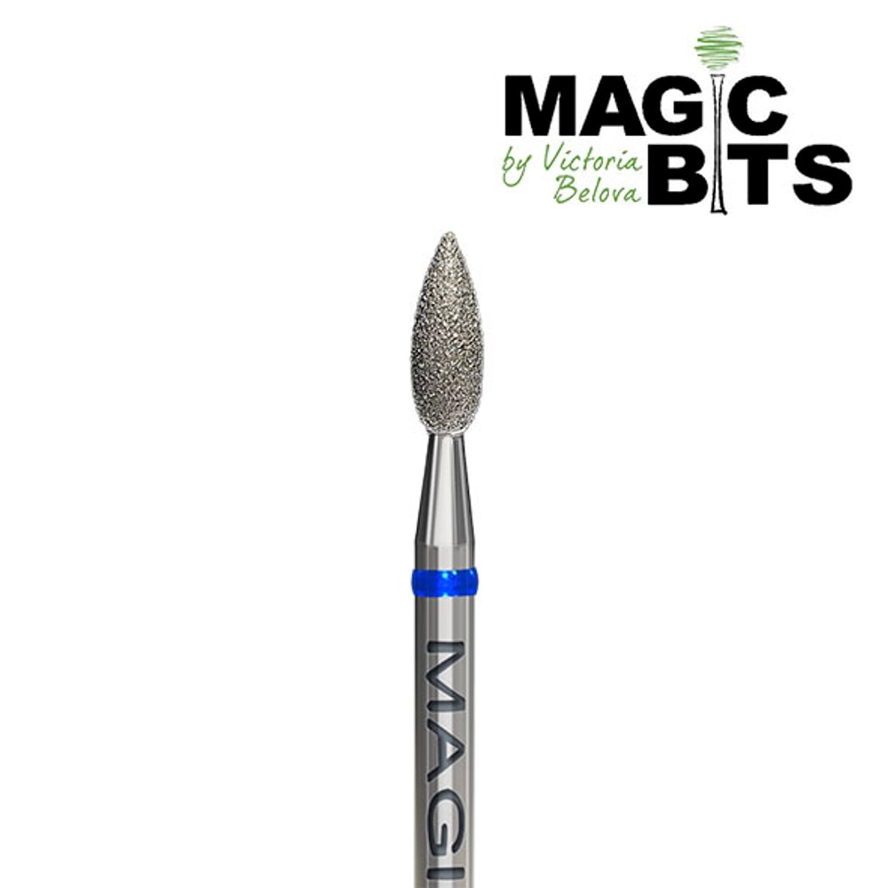 Magic Bits Şişman Elmas Ateş Uç Freze