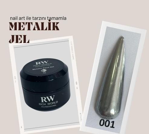 RW Metalik Tırnak Jel 01