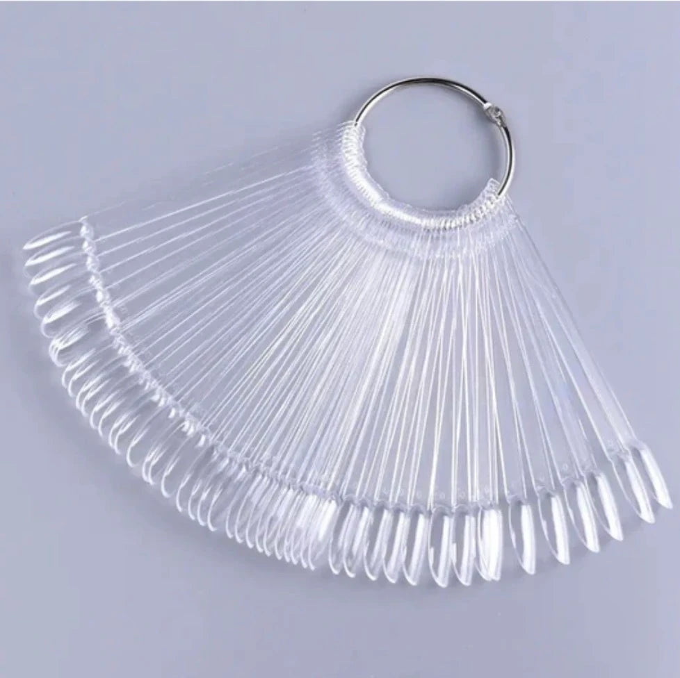 Halkalı Oval Şeffaf Tipi Kartela
