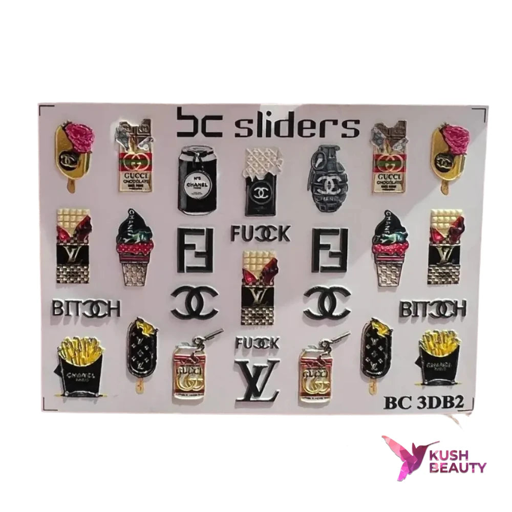 5D Nail Art Sticker
