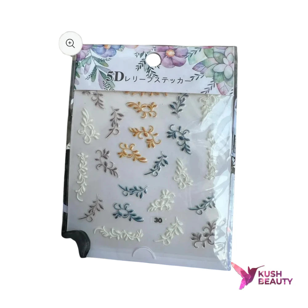 5D Nail Art Sticker