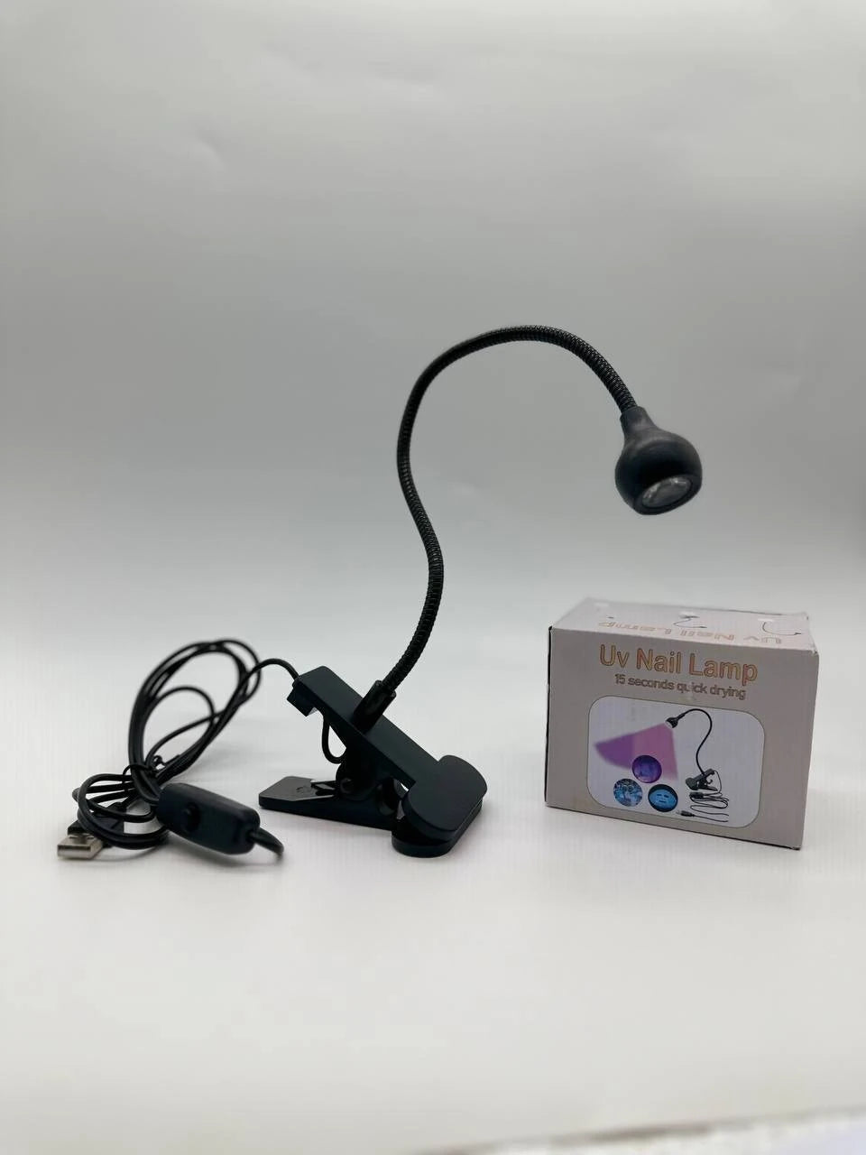 Mandalli Mini UV LED lambasi siyah