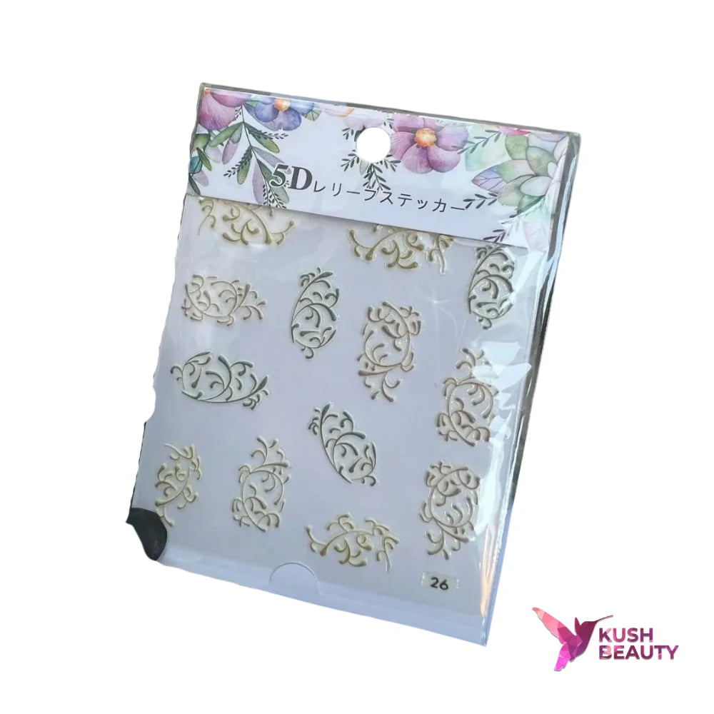 5D Nail Art Sticker