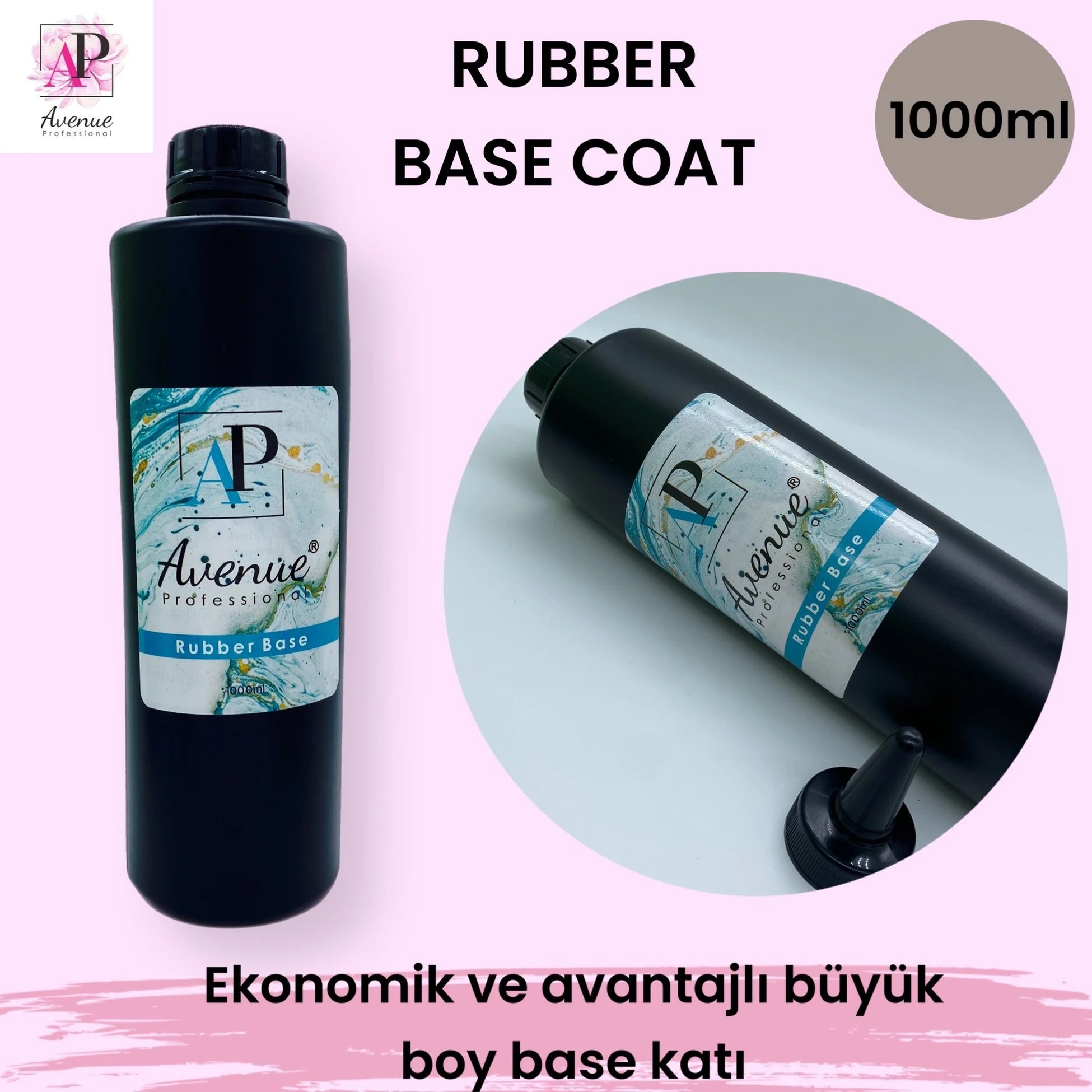 AVENUE Şeffaf Rubber Base