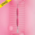 "Gummy" UNIQ 11 TYPE 1 Silikon Saplı Tırnak Eti İtici (Dar Düz İtici + Halka)
