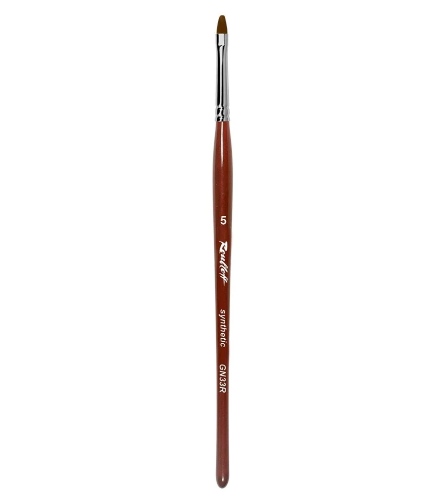 Roubloff GN33R-5 Tırnak Tasarım Fırçası Jel Fırça