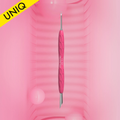 "Gummy" UNIQ 11 TYPE 2 Silikon Saplı Tırnak Eti İtici (Yamuk İtici + Halka)