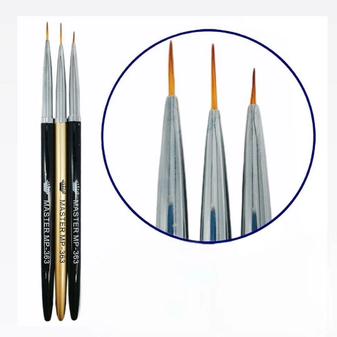 Master Pro 3lü nail art seti metalik MP-363