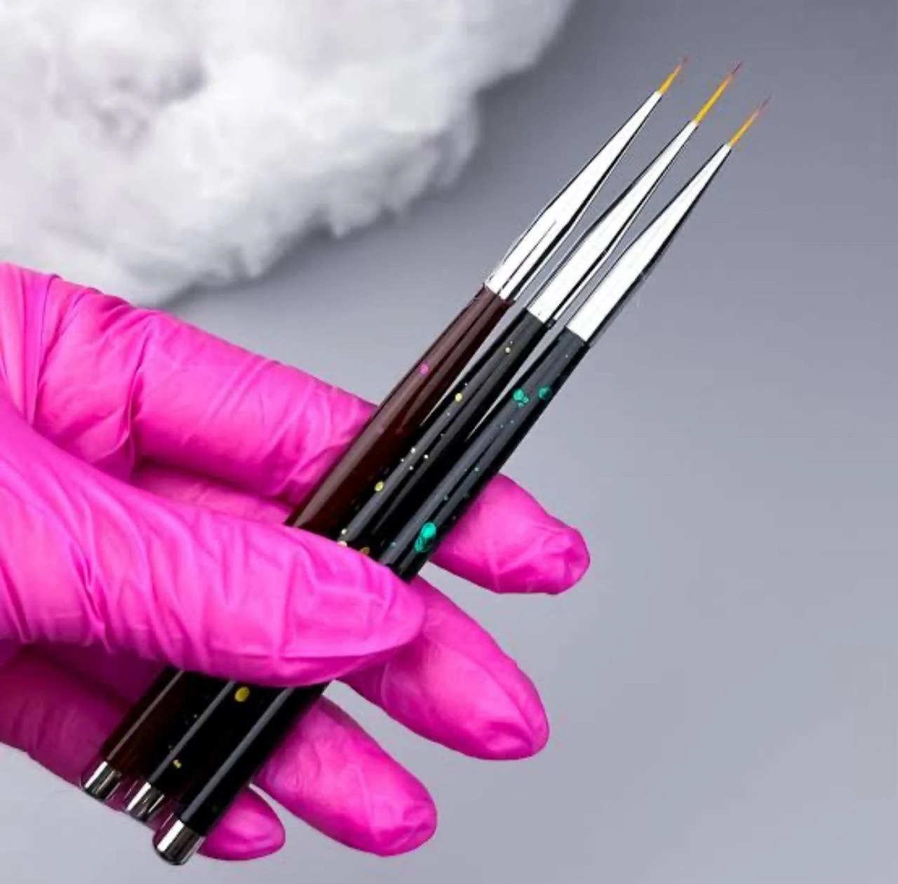 Master Pro 3lü nail art seti siyah MPCL-19