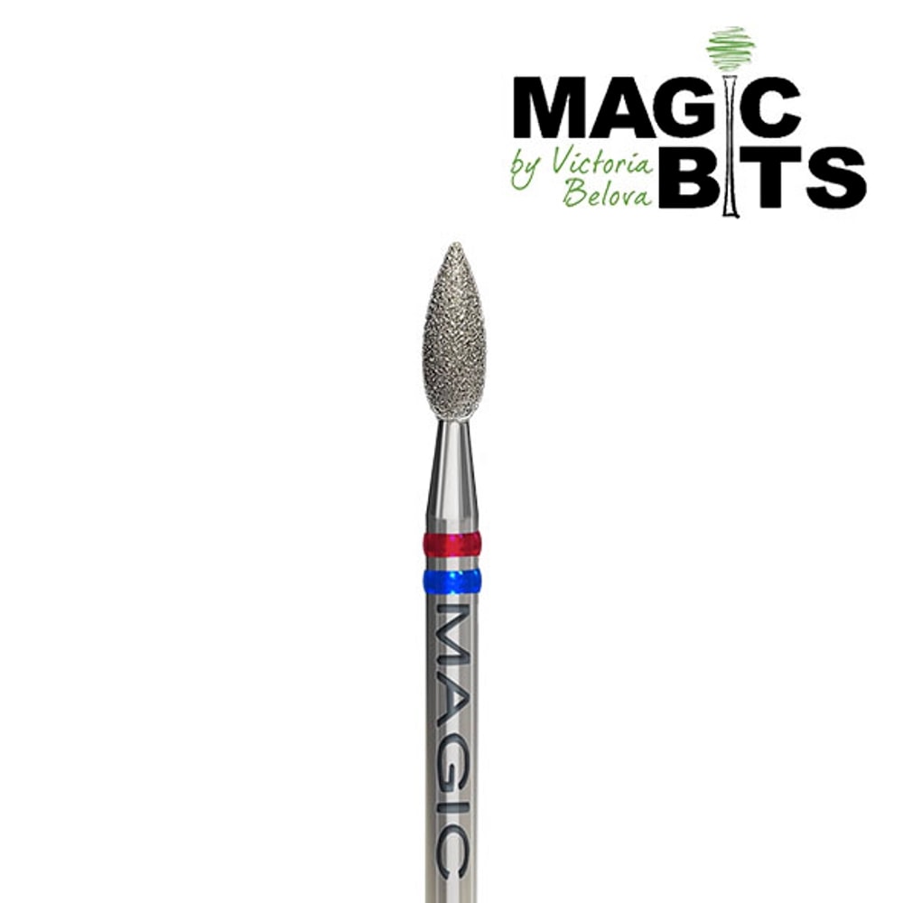 Magic Bits Şişman Elmas Ateş Uç Freze